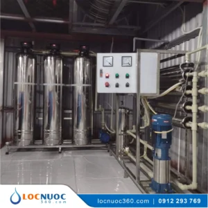 Thiết bị lọc nước cho Sản xuất nước Tăng lực đóng lon