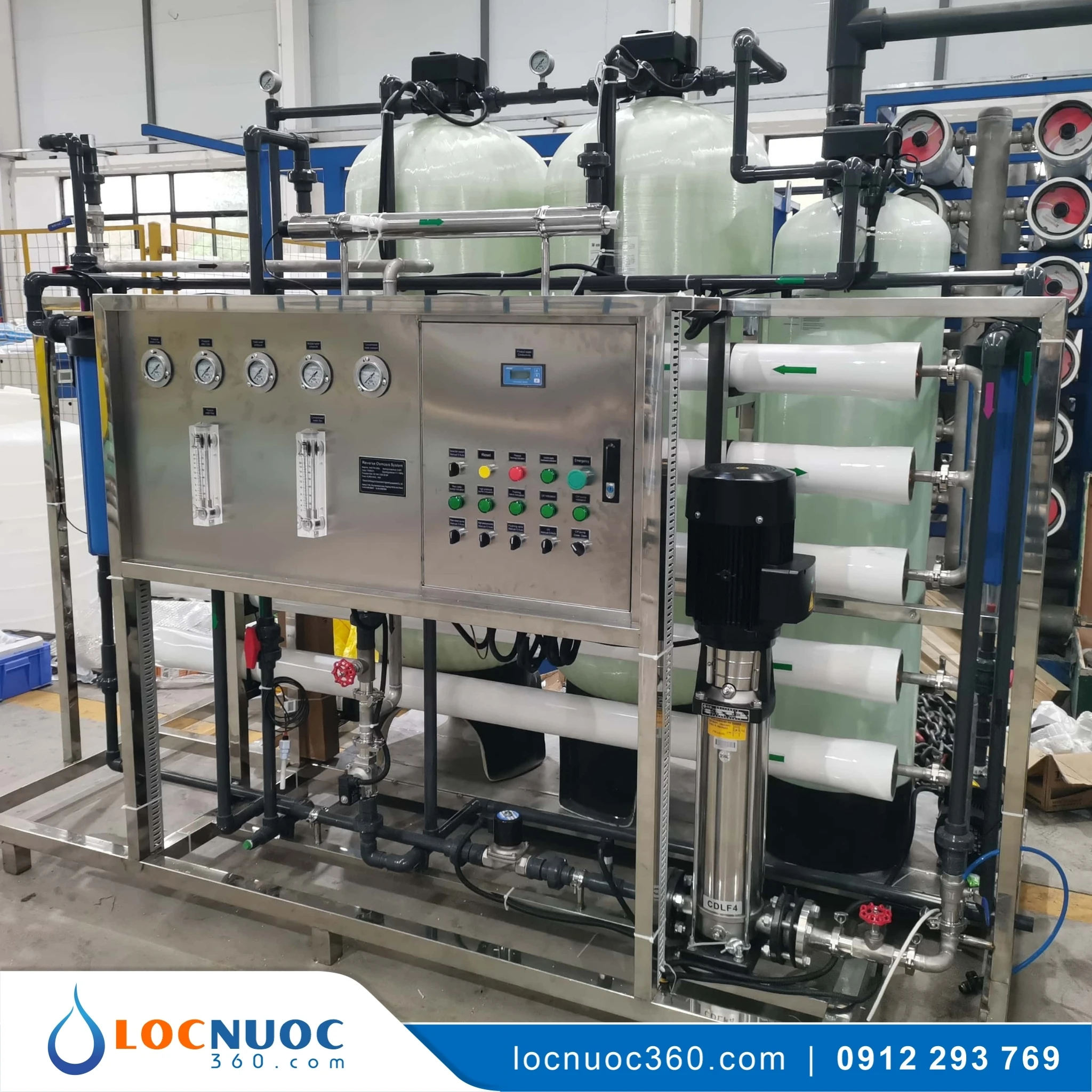 Lọc nước công nghiệp cho Sản xuất Bỉm, tã giấy 2 Lọc nước công nghiệp cho Sản xuất Bỉm, tã giấy