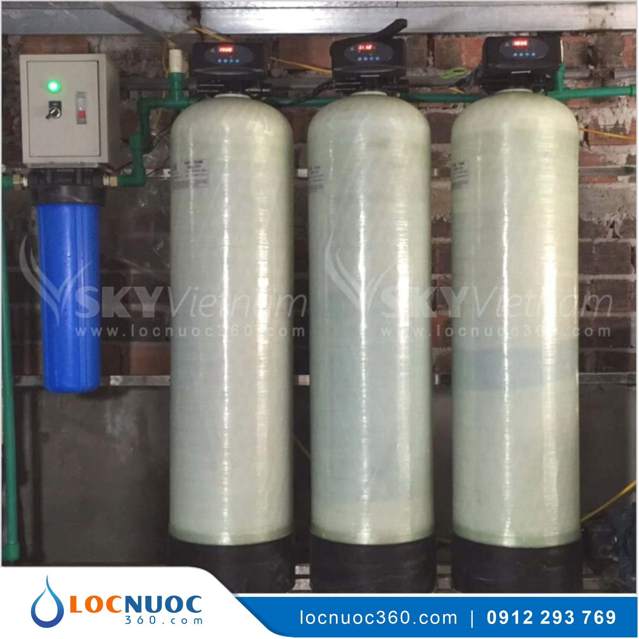 Hệ thống lọc nước tổng 2 - 10 m3 cho Thẩm mỹ viện, Spa 4 Hệ thống lọc nước tổng 2 – 10 m3 cho Thẩm mỹ viện, Spa