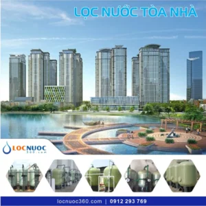 Hệ thống lọc tổng 70 m3 cho Tòa nhà chung cư VSK70-LT