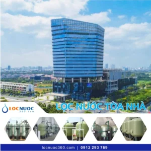 Hệ thống lọc tổng 30 m3 cho Tòa nhà văn phòng VSK30-LT