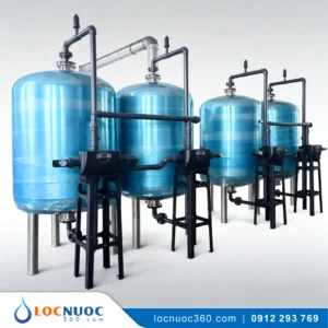 Hệ thống lọc tổng 30 m3 cho Tòa nhà văn phòng VSK30-LT