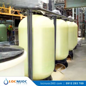 Hệ thống lọc nước tổng 20m3 sản xuất Dệt Nhuộm