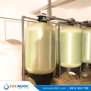 Hệ thống lọc nước tổng 20m3 sản xuất Dệt Nhuộm