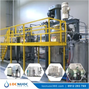 Máy lọc nước RO 2500lit sản xuất Hóa chất