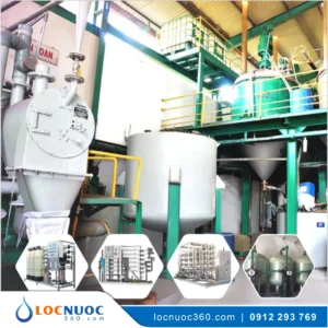 Hệ thống lọc tổng 10m3 sản xuất Hóa chất VSKY VSK10-LT