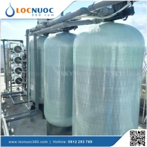 Hệ thống lọc tổng 10m3 sản xuất Hóa chất VSKY VSK10-LT