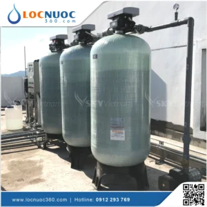 Hệ thống lọc tổng 10m3 sản xuất Hóa chất VSKY VSK10-LT
