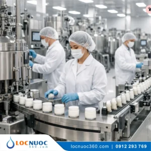 Lọc nước cho Nhà máy Sản xuất Mỹ phẩm tại Hà Nội