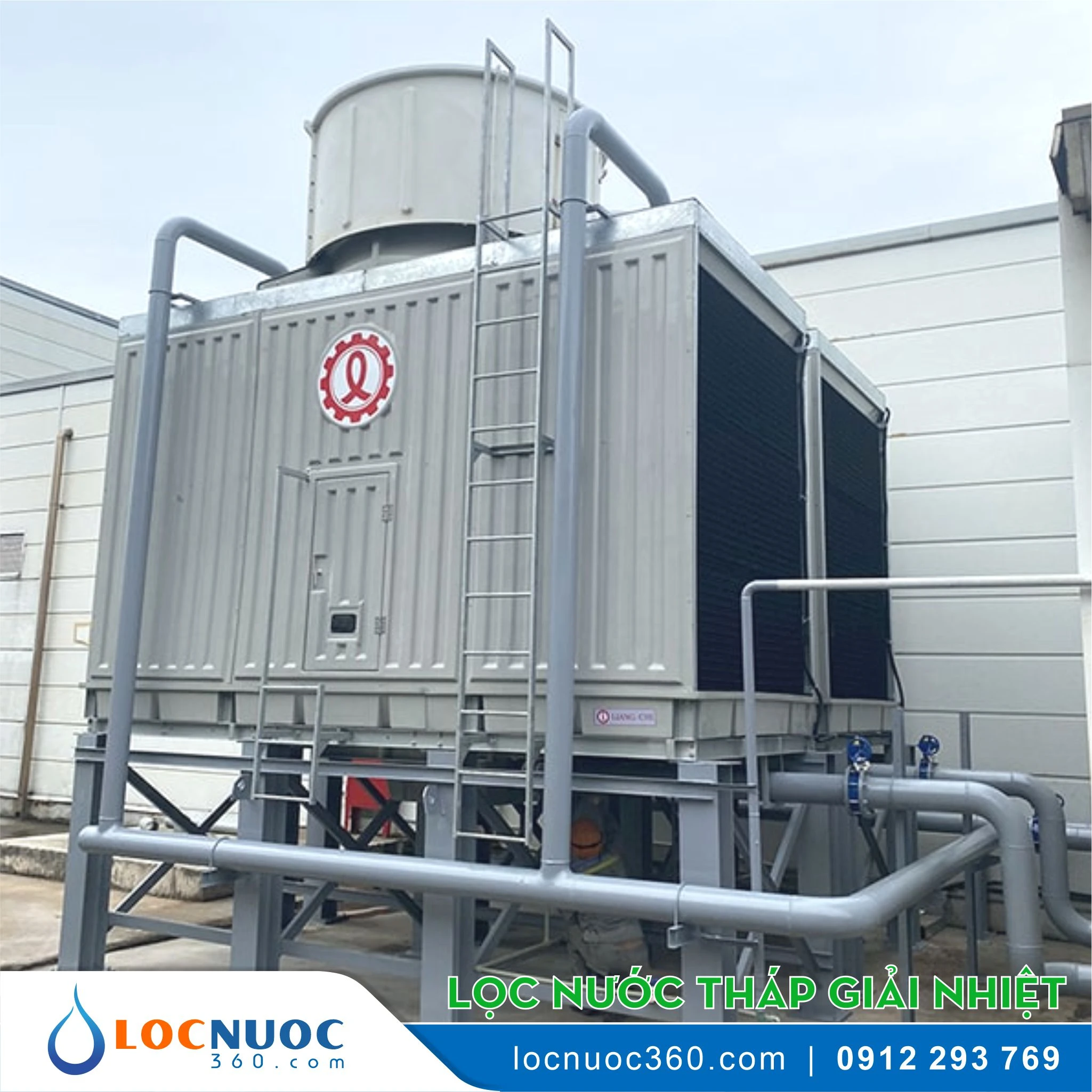 Hệ thống làm mềm nước 7m3 cho Tháp giải nhiệt