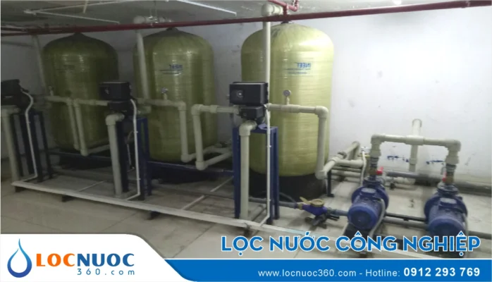 Hệ thống lọc nước công nghiệp cho giếng khoan gồm những gì?
