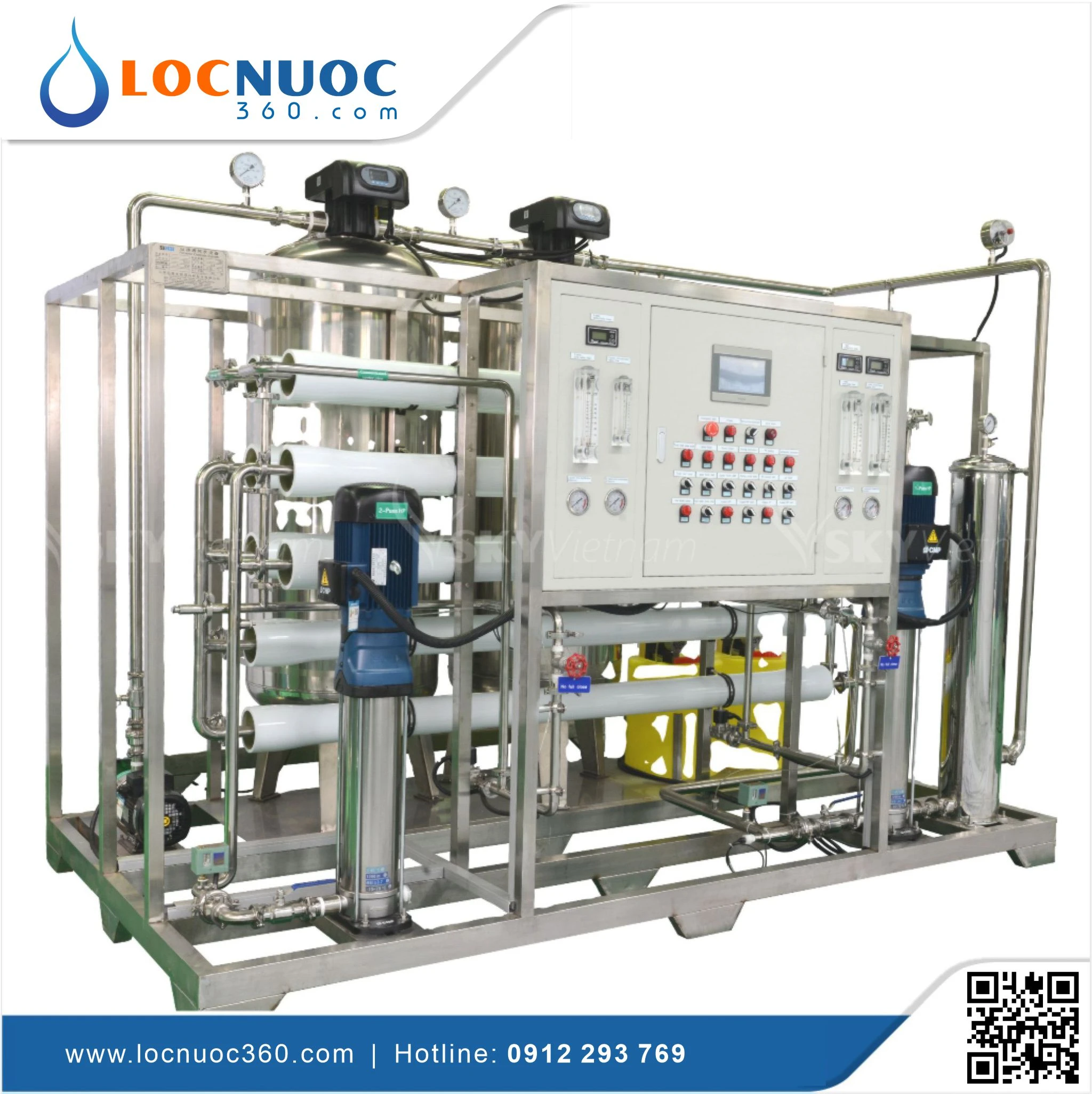 Lọc nước cho Nhà máy Sản xuất Mỹ phẩm tại Hà Nội 3 Lọc nước cho Nhà máy Sản xuất Mỹ phẩm tại Hà Nội