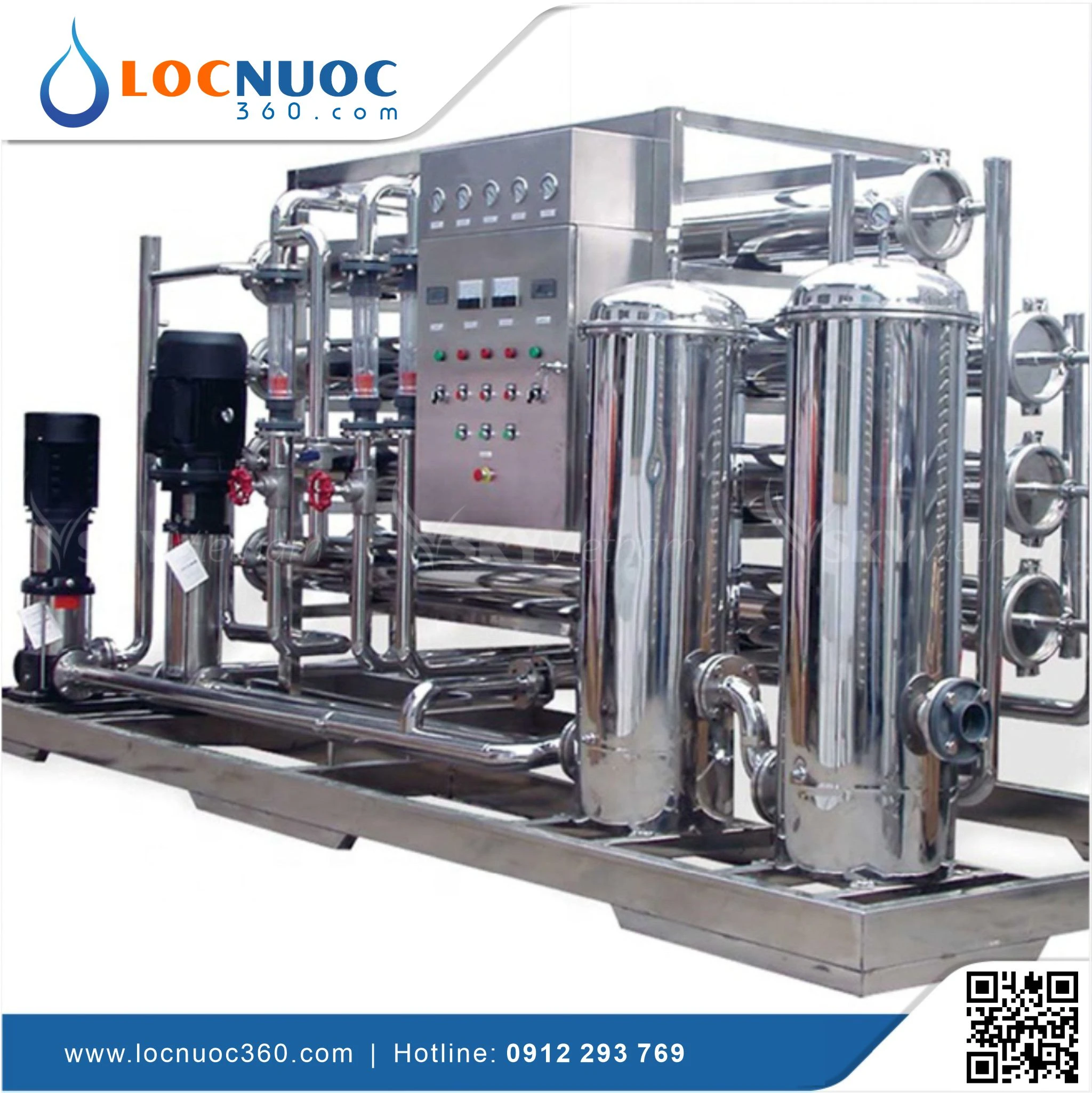Lọc nước cho Nhà máy Sản xuất Mỹ phẩm tại Hà Nội