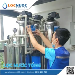 Lọc nước tổng cho Biệt thự Nam Thăng Long – Hà Nội