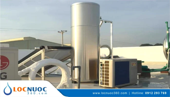 Giải pháp Nước nóng trung tâm Bơm nhiệt phù hợp nhất cho Biệt thự