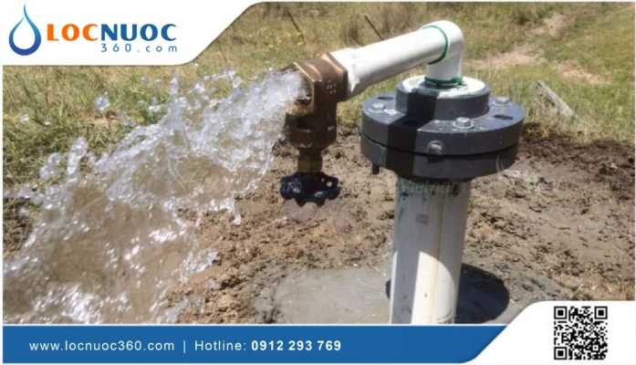 Hệ thống lọc nước giếng khoan dùng cho sinh hoạt gia đình