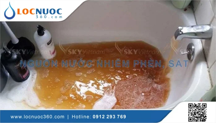 Phương pháp xử lý nước giếng khoan nhiều sắt hiệu quả nhất