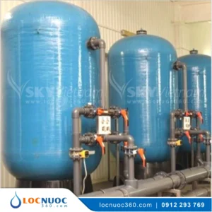 Hệ thống lọc nước tổng 10m3 cho Dược phẩm VSK10-LT 6 Hệ thống lọc nước tổng 10m3 cho Dược phẩm VSK10-LT