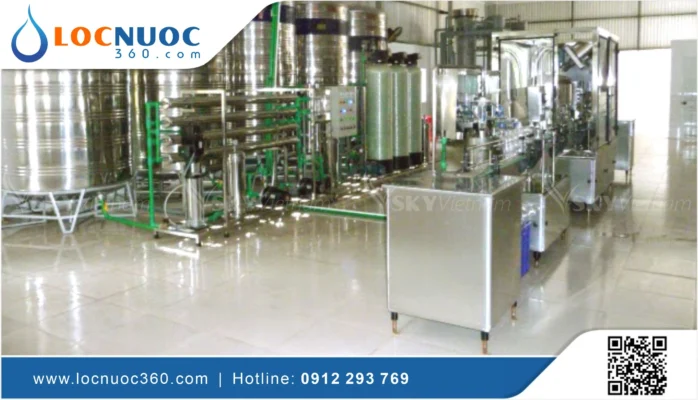 Giới thiệu tổng quát về Dây chuyền sản xuất nước tinh khiết