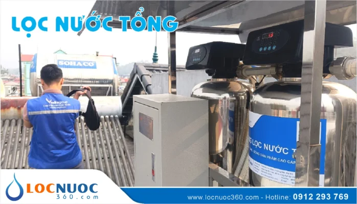 Loại bỏ hoàn toàn Clo dư với Hệ thống lọc nước tổng SKY