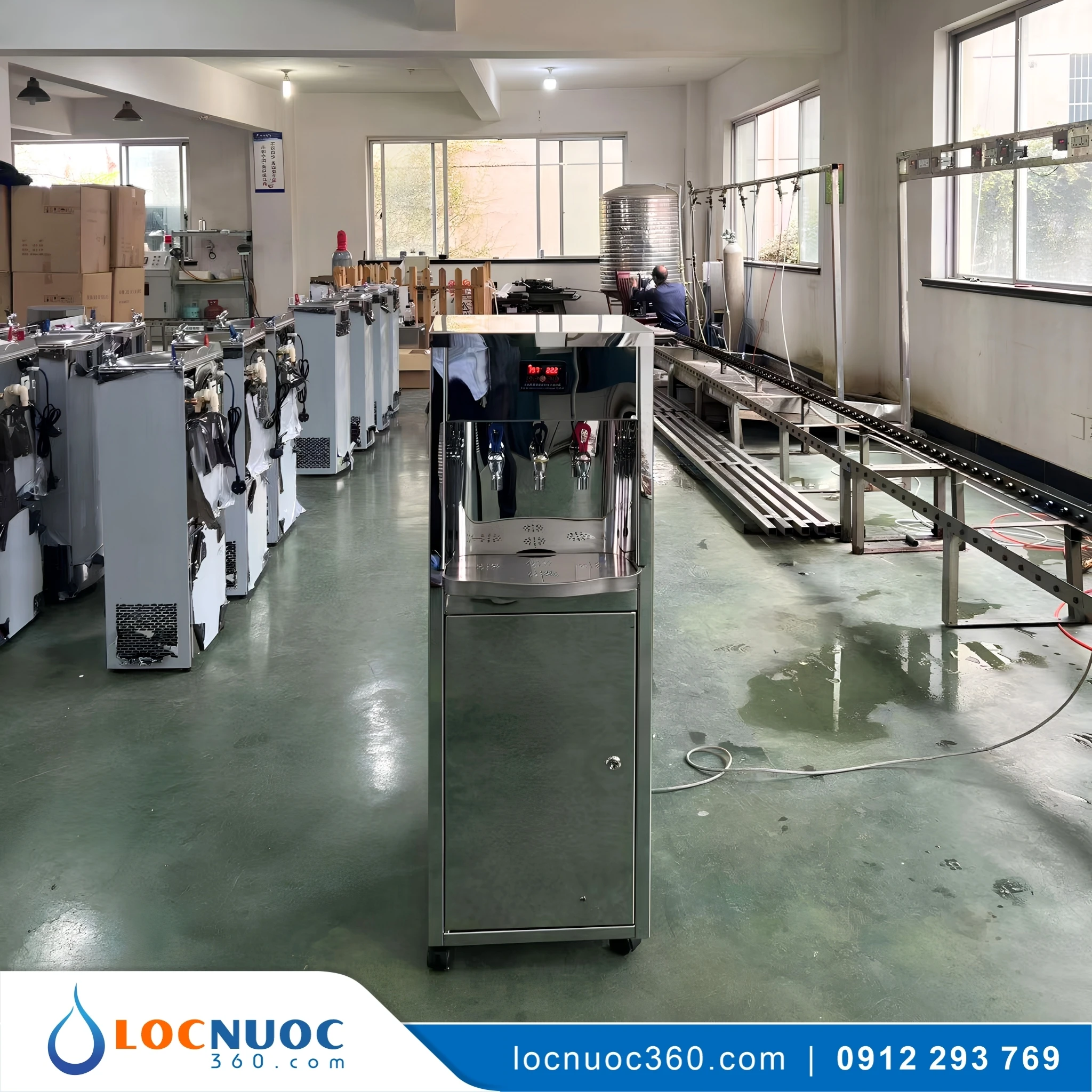 Máy lọc nước RO Nóng-Lạnh-Ấm cho Nhà xưởng KN07-N05 4 Máy lọc nước RO Nóng-Lạnh-Ấm cho Nhà xưởng KN07-N05