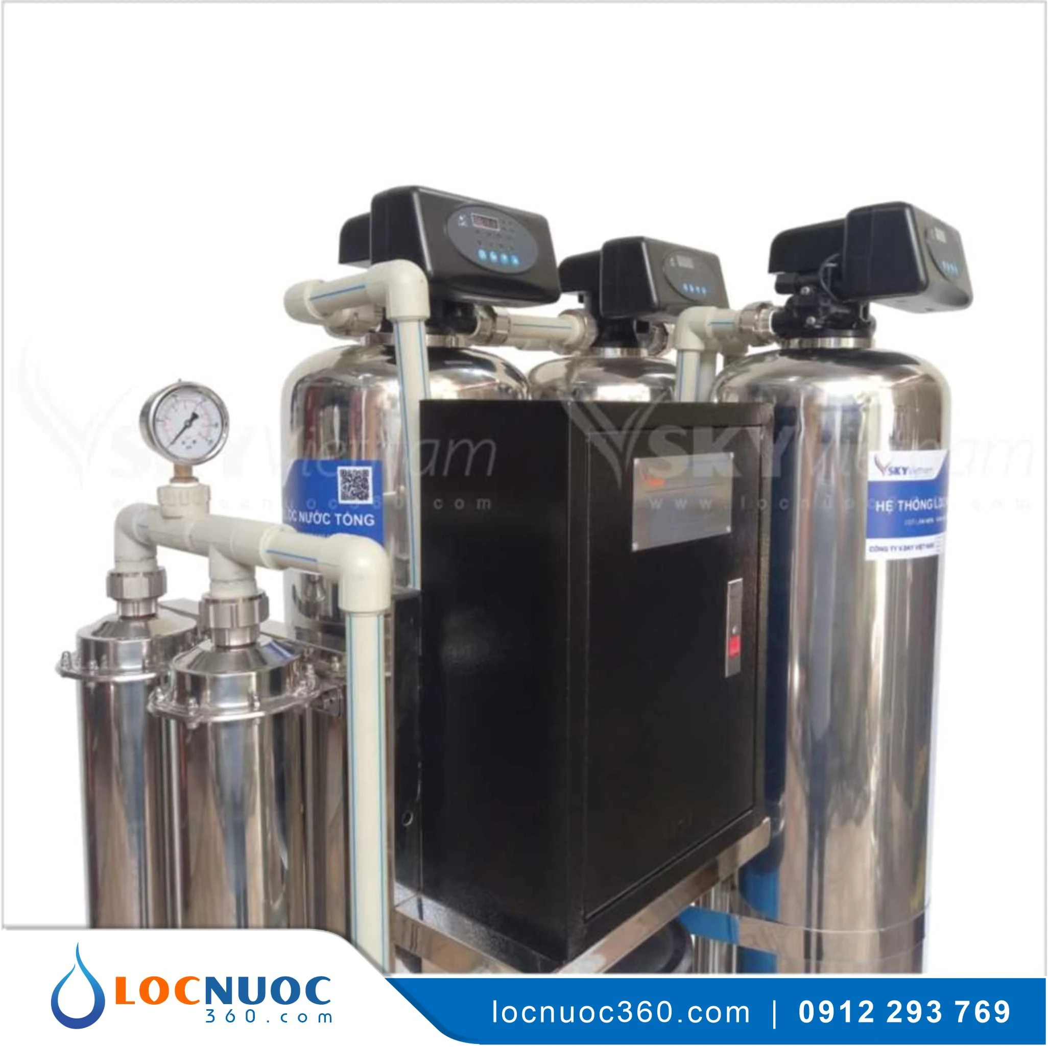 Bộ lọc nước tổng Siêu lọc UF VSK03UF-54-V1 Premium 2 Bộ lọc nước tổng Siêu lọc UF VSK03UF-54-V1 Premium