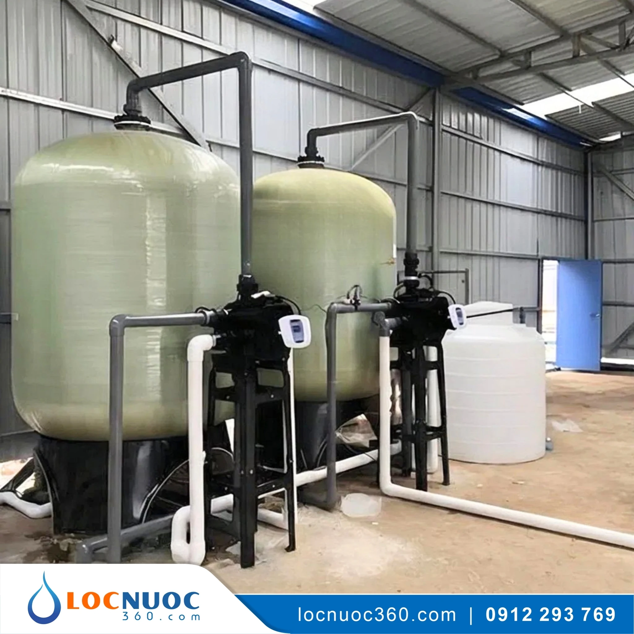 Thiết bị làm mềm nước cho Trang trại chăn nuôi 2 Thiết bị làm mềm nước cho Trang trại chăn nuôi