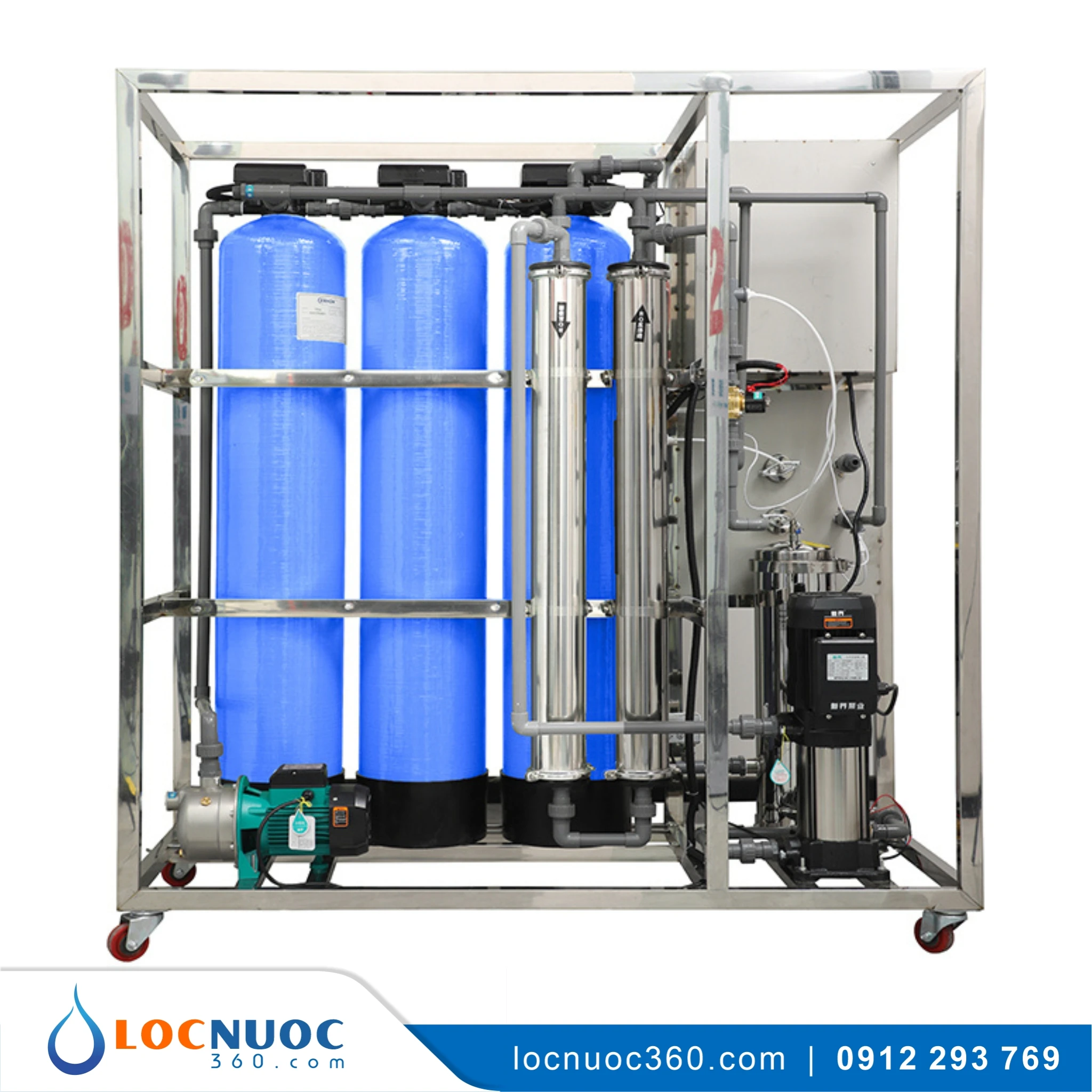 Máy lọc nước RO 700lit cho Trang trại chăn nuôi 3 Máy lọc nước RO 700lit cho Trang trại chăn nuôi