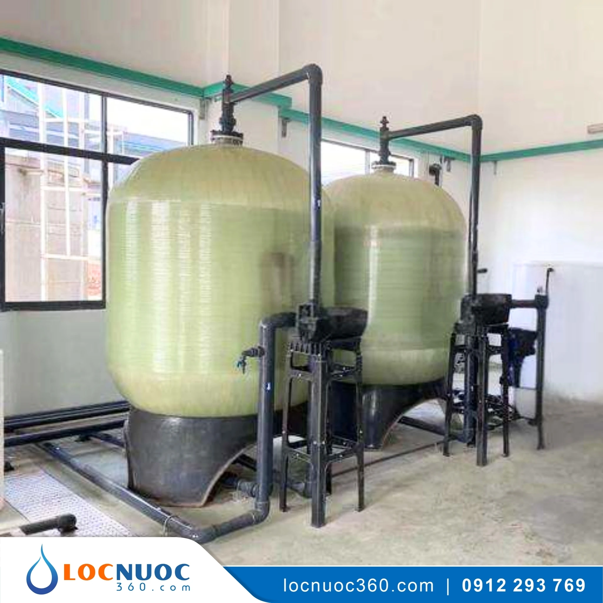 Thiết bị xử lý nước Giếng khoan nhiễm Kim loại nặng