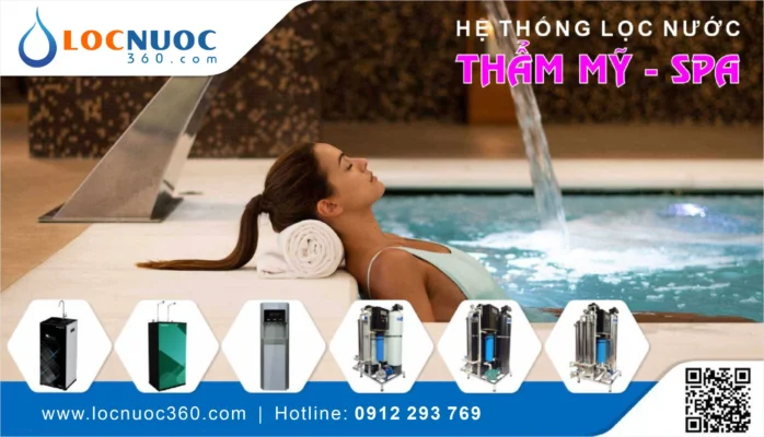 Hệ thống lọc nước công suất lớn cho các Trung tâm Spa