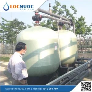 Hệ thống lọc nước tổng 30m3 cho Trang trại Nông nghiệp