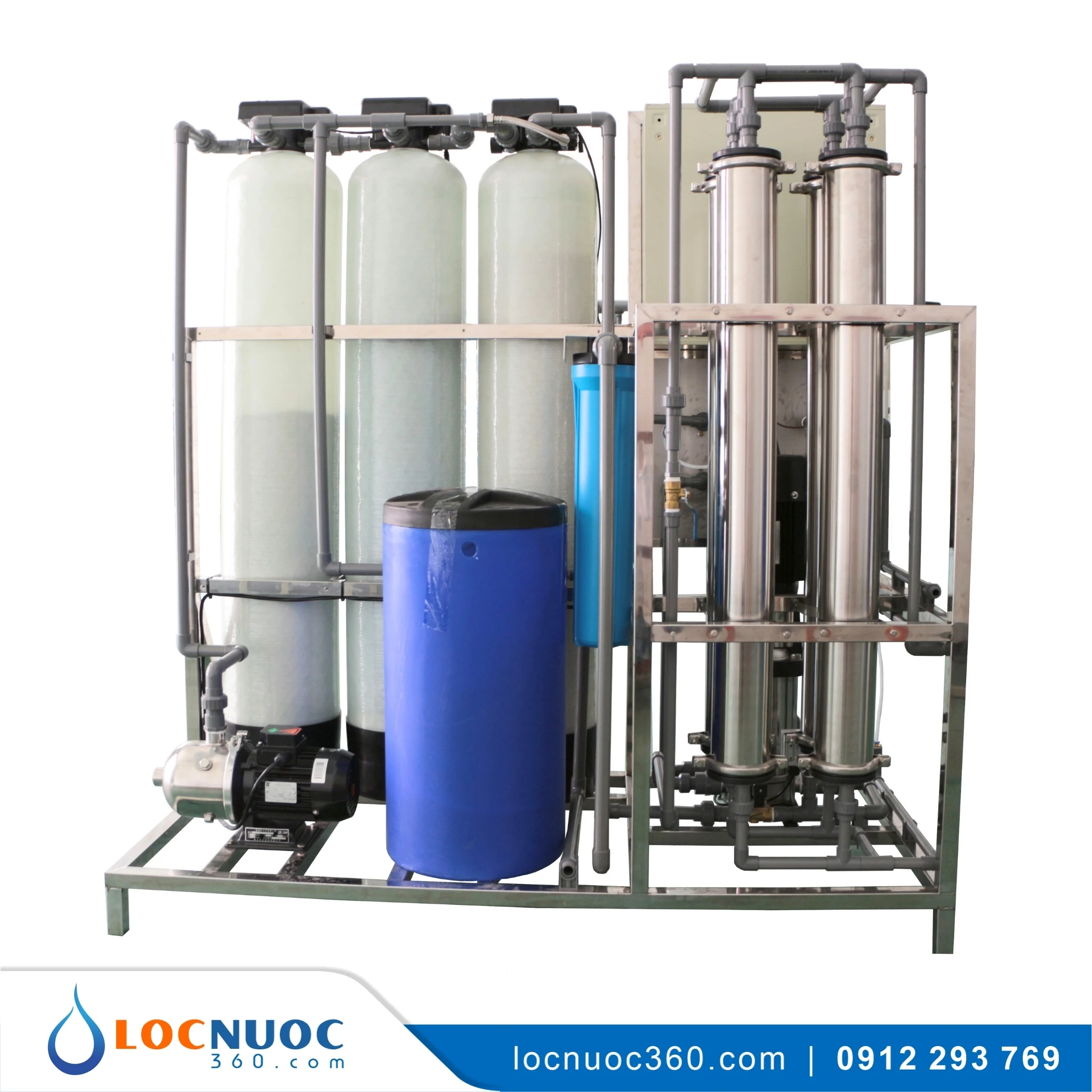 Máy lọc nước RO 700lit cho Trang trại nông nghiệp 2 Máy lọc nước RO 700lit cho Trang trại nông nghiệp