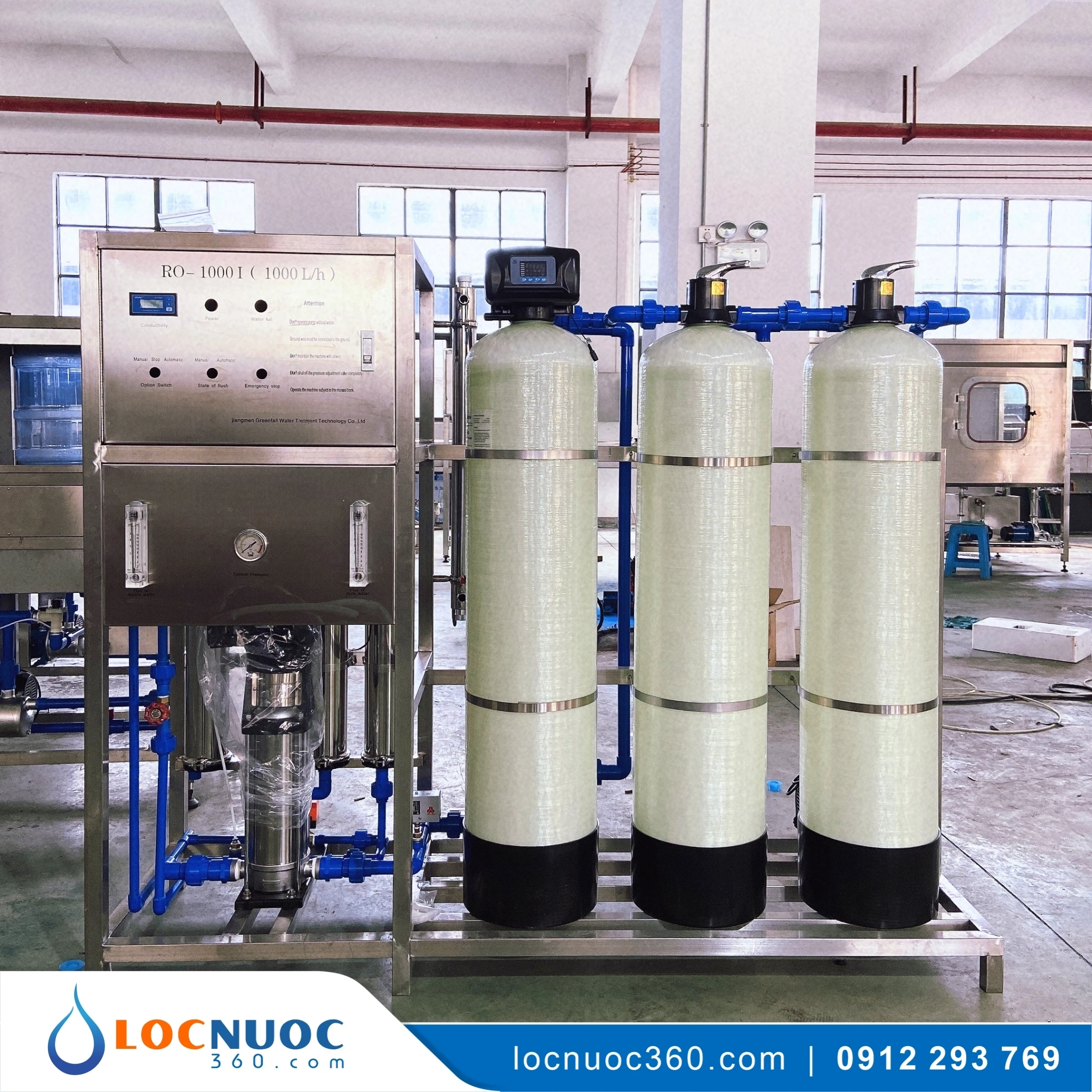 Máy lọc nước RO 700lit cho Trang trại nông nghiệp