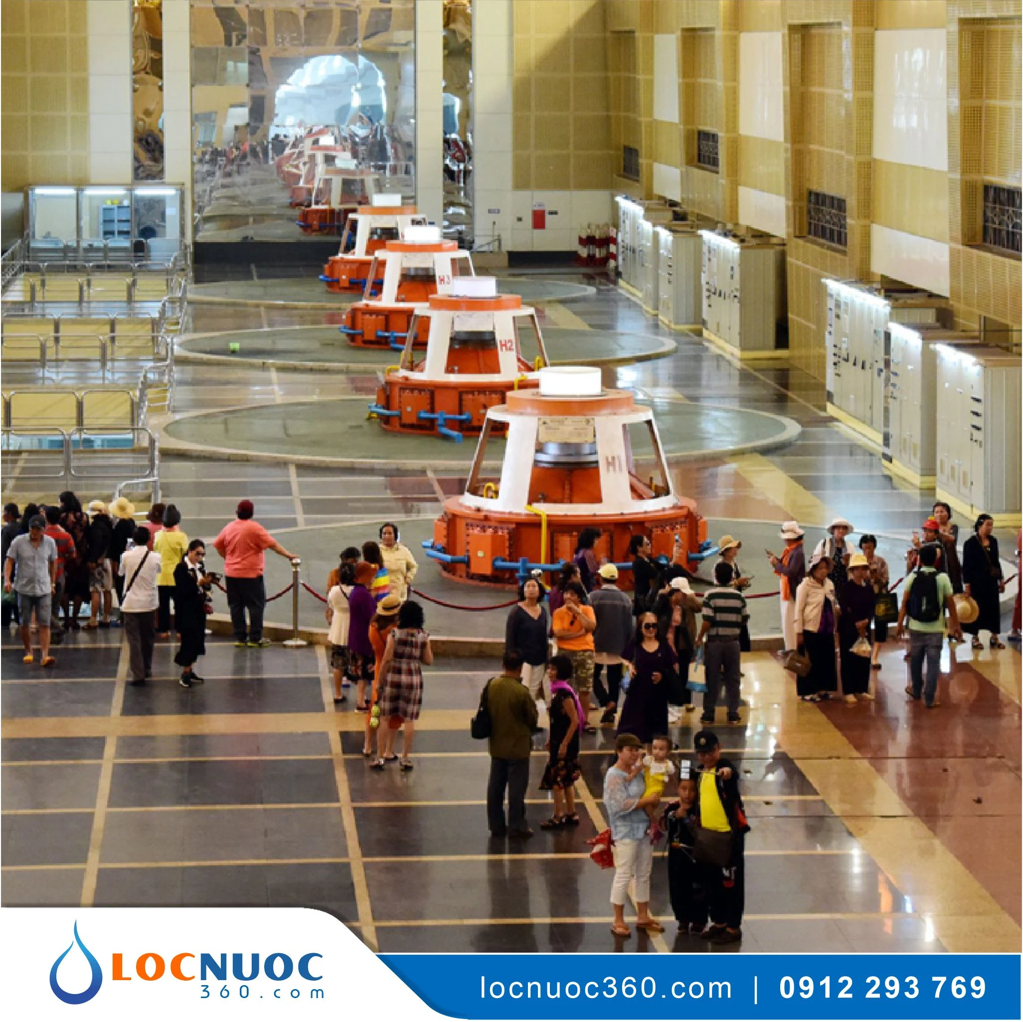 Lọc nước công nghiệp cho Nhà máy Thủy điện