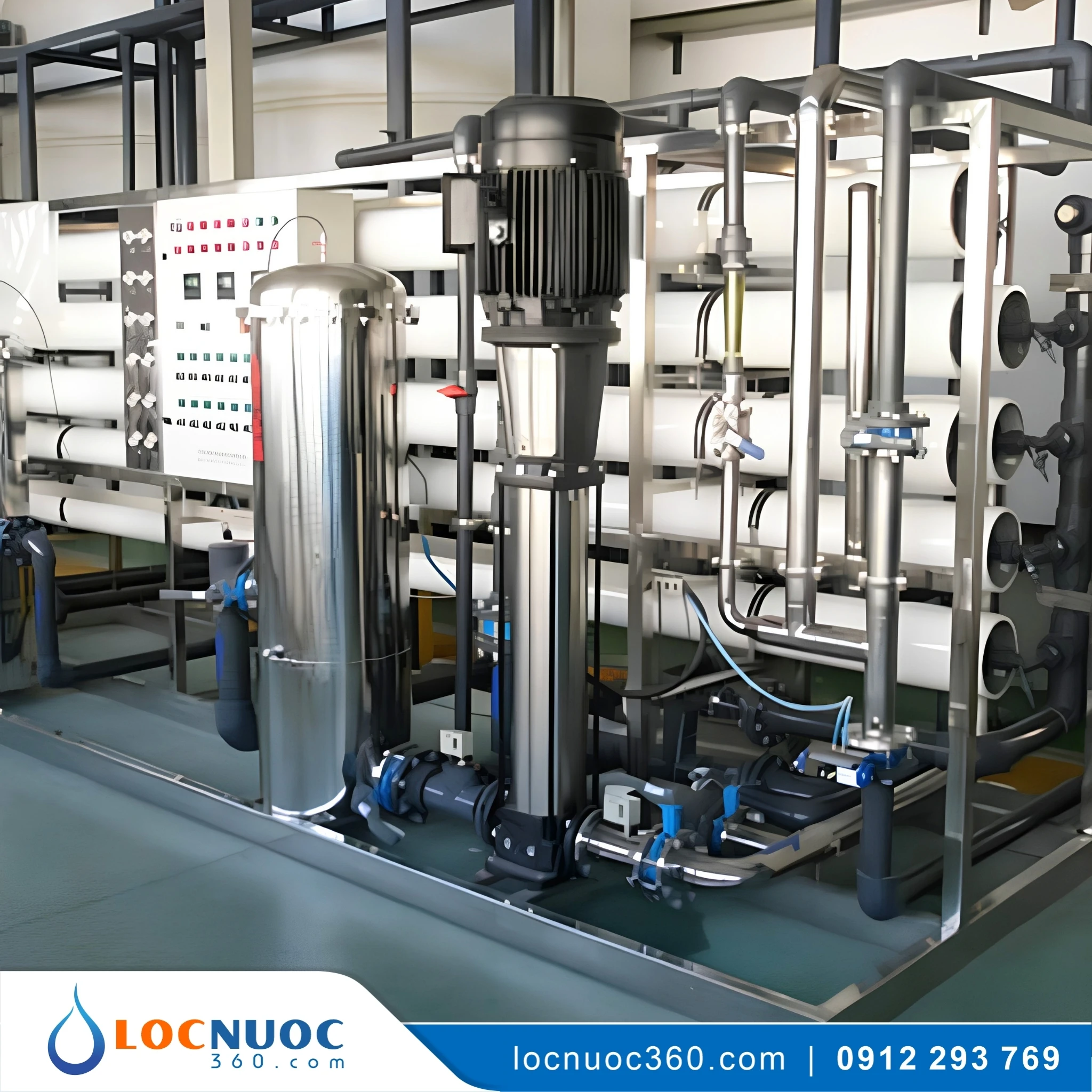 Lọc nước công nghiệp cho Nhà máy sản xuất Tôn mạ màu 2 Lọc nước công nghiệp cho Nhà máy sản xuất Tôn mạ màu