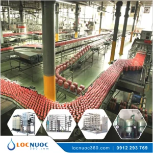 Hệ thống RO Công nghiệp sản xuất nước Giải khát