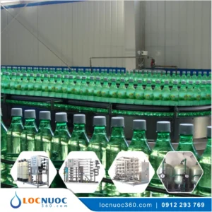 Thiết bị lọc nước cho Sản xuất nước khoáng có gas