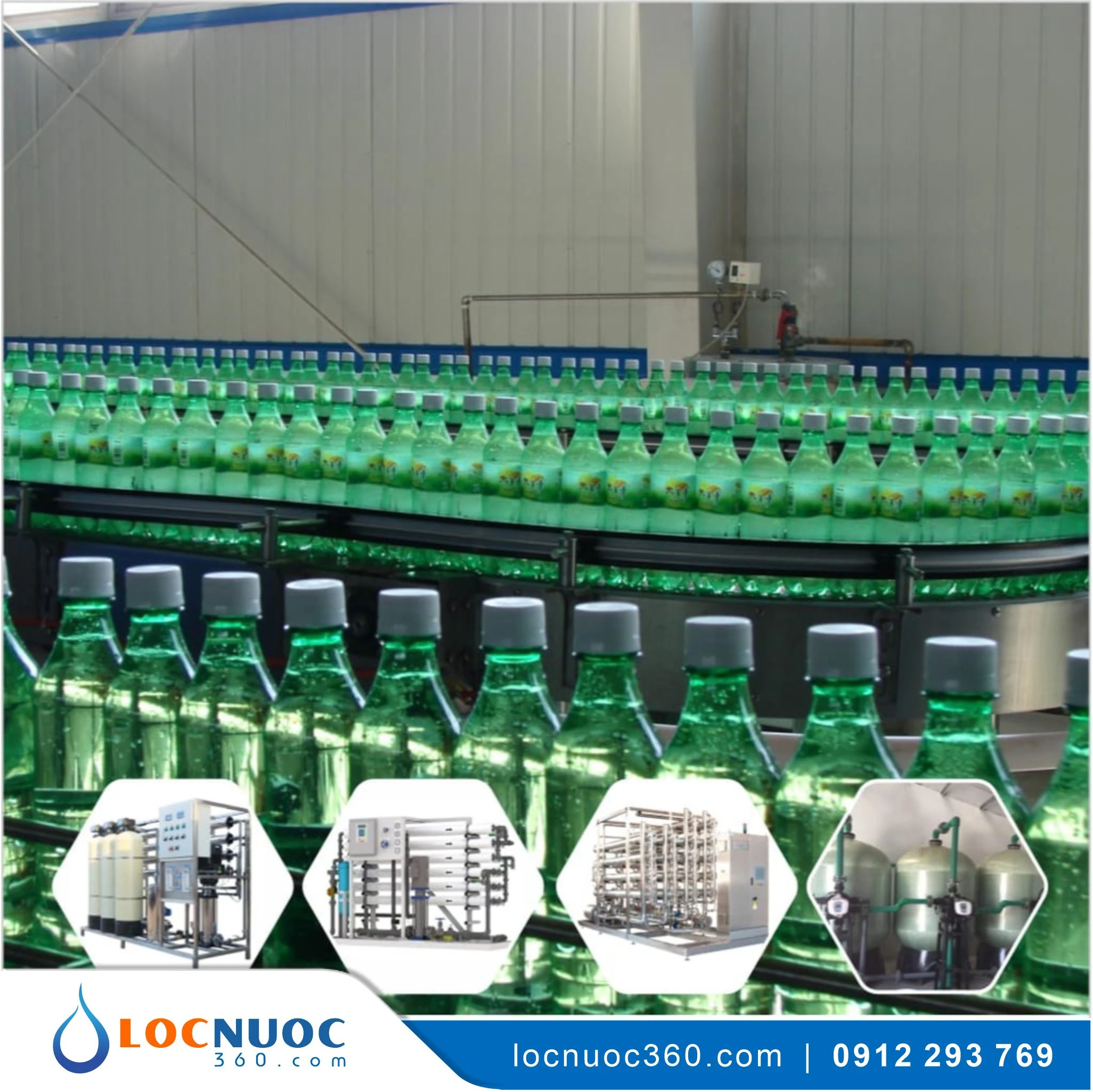 Thiết bị lọc nước cho Sản xuất nước khoáng có gas