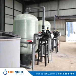 Hệ thống lọc tổng 20 m3 cho Tòa nhà văn phòng VSK20-LT