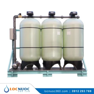 Hệ thống lọc tổng 5 m3 cho Tòa nhà văn phòng VSK5.0-LT