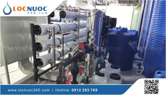 Dây chuyền lọc nước đóng bình đạt chuẩn Vệ sinh an toàn thực phẩm