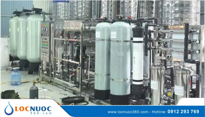 Hệ thống Máy lọc nước Công nghiệp RO bảo vệ an toàn sức khỏe