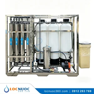 Máy lọc nước RO sản xuất Dệt nhuộm 1400lit