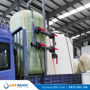Hệ thống làm mềm nước cho Nhà máy sản xuất Sơn