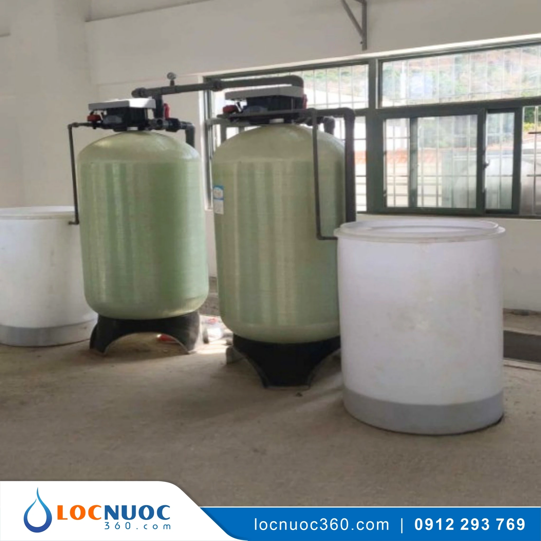 Hệ thống làm mềm nước cho Nhà máy sản xuất Sơn 4 Hệ thống làm mềm nước cho Nhà máy sản xuất Sơn