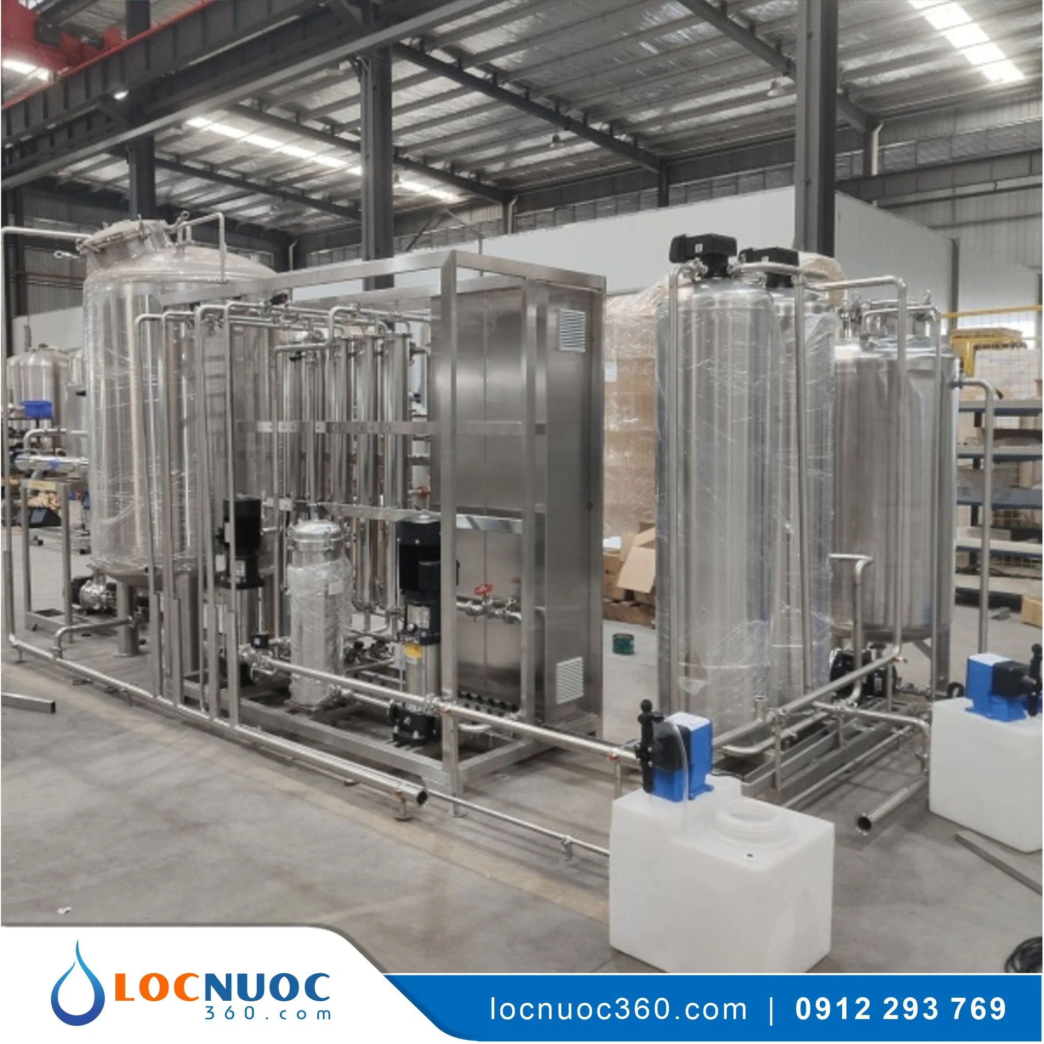 Lọc nước cho Sản xuất Mỹ phẩm đạt chuẩn C-GMP