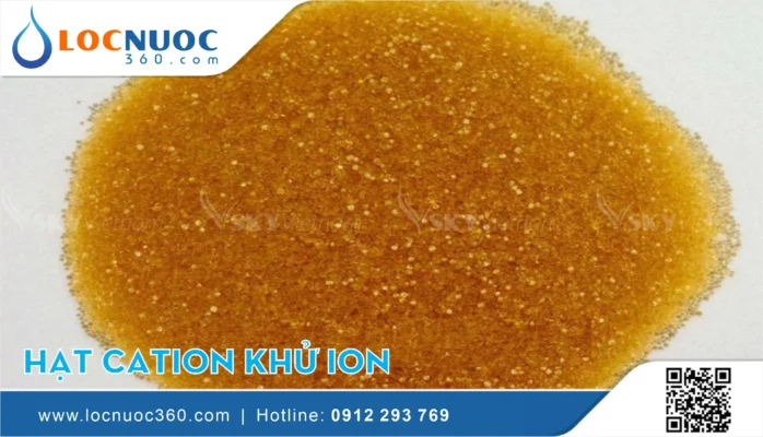 Hạt Cation trong Máy lọc nước công nghiệp RO có cần thay thế không?