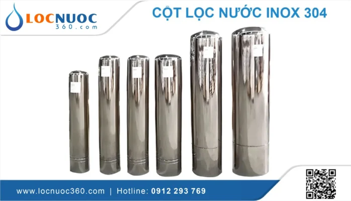 Lý do cột lọc Inox là lựa chọn tốt nhất trong xử lý nước