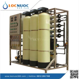 Máy lọc nước RO 2000lit đóng bình, đóng chai Tinh khiết