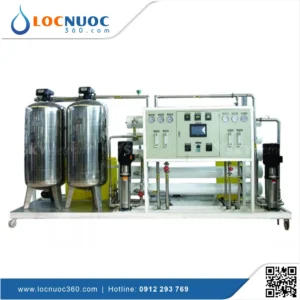 Máy lọc nước RO 2000lit đóng bình, đóng chai Tinh khiết